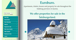 Desktop Screenshot of euroburo-salzburgerland.com