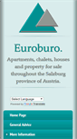 Mobile Screenshot of euroburo-salzburgerland.com